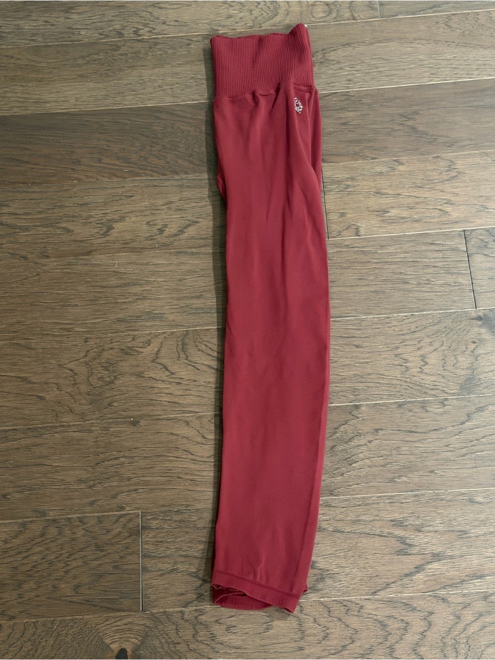 Free People Leggings in Deep Burgundy